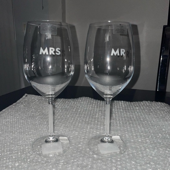 KATE SPADE NEW YORK  Lenox Darling Point Collection 2-Pc. Wine Glasses Set - Picture 2 of 9